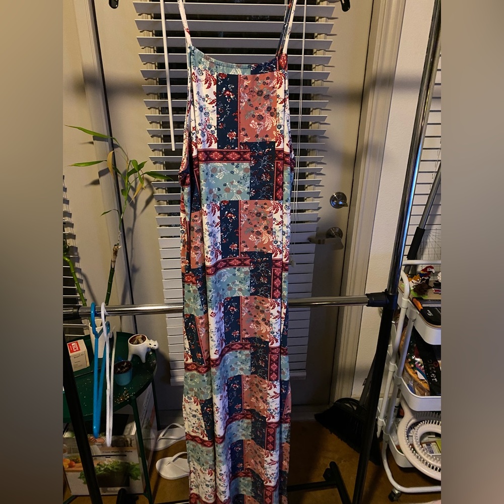 Long sun dress pattern